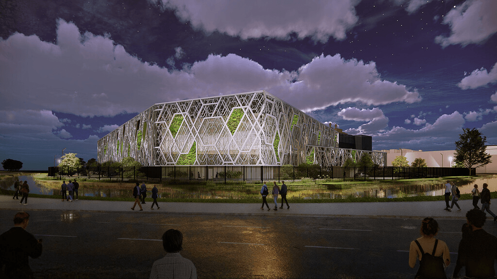Voltic DC data centre render